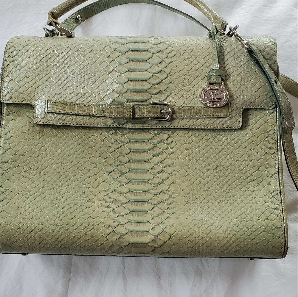 Brahmin leather handbag